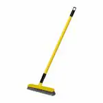 CLASSY TOUCH Hard Tile Brush with Extendable Telescopic Long Handle for Cleaning Bathroom,floor