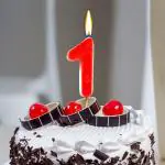 Zyozique Birthday Number Candle