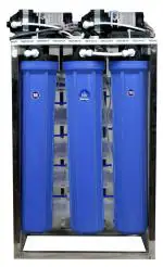 Remino 50 LPH Commercial RO Water Purifier with Fully Automatic Function, TDS Adjuster, Dust Protective Cover, Blue