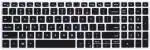iFyx Dell Inspiron 15.6 inch Black Silicone Keyboard Skin Protector Case Cover