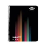 Sundaram | A/5 Size | Six Subject NoteBook | Spiral Bound | 300 Pages | 18 x 24 Cm | Single Line | Water Proof Poly Cover | Versatile for School, Home & Office | Colors and Designs May Vary | Pack of 6