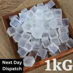 MYDOUX Glycerine Transparent Soap Base |100% Pure Organic & Natural | Paraben, SLS, Chemical Free | Melt & Pour Soap Base Bar For Soap Making-1 kg