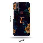Tweakymod Printed Floral E Back Cover for VIVO V15