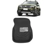 Kingsway 3D Car Floor Mats For Renault Duster, Model Year : 2012 - 2014, Color : Black, PVC, Set 5 Piece