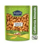 Aldeira Raw California Almonds 1000g | Premium Quality Badam | Protein & Fiber-Rich Dry Fruits | Pouch Pack of 1