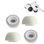 Crysendo Grey Eartips Airbuds Cover Foam Cushion For Airpods Pro Headphones