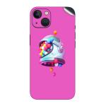 GADGETSWRAP Printed Vinyl Skin Sticker for iPhone 15- Space Helmet Buubles