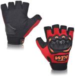 AKSMIT Half Finger KTM Motorcycle Riding/Racing/Driving Gloves 