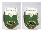 SENSEFUL Spinach Hakka Noodles Pack of 2 - Flavoursome, Non-Fried & Cholesterol Free - 200 g Each