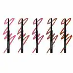 COLORESSENCE Long Stay Smudge Free Water Proof Creamy Definer Lip Liner Pencil (Office Week Combo)