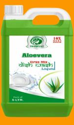 TRAYTEXT Alovera Dish Washing Liquid, Dish Wash Gel,Dishwash Bar (5LTR)