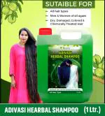KURAIY Adivasi ayurvedic herbal Hair Shampoo For all Hair Types 1Ltr