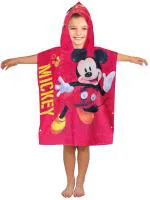 Athom Trendz Disney Mickey Mouse Kids Hooded Bath Towel Poncho 60 x 120 cm (DIS-06-H601)
