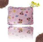 Pseudo Mustard Seeds Pillow For Newborn Baby, Age 0-6 Months, Pink Design(Cotton)