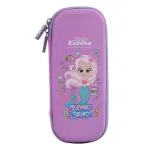 Smily Kiddos SMK16001525 Purple Mermaid Ethylene Vinyl Acetate Zipper Pencil Case for Boys and Girls