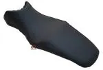 Mahabir Faux Leather Black Seat Cover For Motorcycle Mt-15 V1, V2