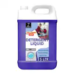 ZIVANTIX detergent liquid blue 5Liter with Nano Fiber Lock Technology, 99.9% Germ Protection, Bio Stain Power & Ultra Color Care which maintains the Newness, Color & Shine