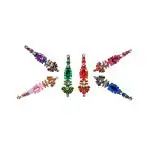 Comet Busters Handcrafted Multicolor Bridal Bindis (BIN020)