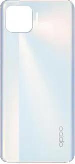 PURPLESAVVY White Plastic Back Panel For Oppo F17 Pro