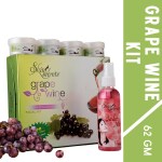 Skin Secrets Grape Wine Kit, 62 G (Pack of 4)