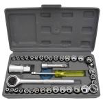 MyHomesWorld 40 Pcs Combination Socket Toolkit (Set of 40) | Toolkit | Repair Tools | Industrial Tools