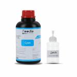 Needle 500ml T673 T 673 (N-EP673-C-500) Inkjet Ink Tank Refill Compatible with Epson L800, L805, L810, L850, L1800 CISS Ink Tank Printers (Cyan)