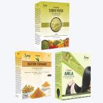Spag Herbals Organic Sunni Pindi Bath, Kasturi Turmeric And Amla Powder For Skin Care 750 G(250G x 3)