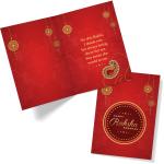 Festiko Happy Raksha Bandhan Greeting Card For Brother/Sister - Design 2, Rakhi Wishing Cards For Siblings, Raksha Bandhan Decoration (3 PCS)