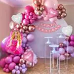SpecialYou.in Barbie Theme Birthday Decoration Combo (Pack of 73)