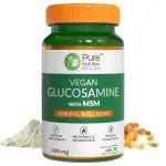 Pure Nutrition Vegan Glucosamine l Joint Support Supplement for Men & Women - 60 Veg tablets