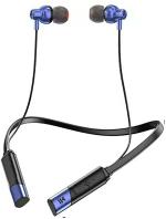 Otago Blue 35 Hours Playtime Fast Charging Bluetooth Neckband