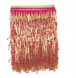 Craftlove Pink 9.5 Mtr Latkan Hanging Tassel Lace