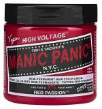 Manic Panic Red Semi-Permament Haircolor Red Passion 4 Ounce Jar, 118 Ml