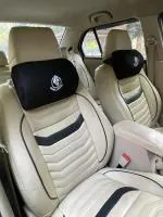 MRRON BERNO Series Memory Foam Head Rest Cushion For Car or Office Chair- Neck Pillow Neck Support (Black)