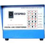 SYSPRO Computer Shield Voltage Stabilizer for Computer 100 Percent Copper with 2 Years Warranty and Tabletop Stabilizer Range 170290 V