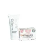 Dextron Glutathione Face Wash & Glutathione Soap with Kojic Acid, Vitamin C, and E