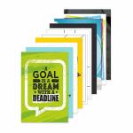 Paper Plane Design Quotes Poster Set of 10 (Size 45 x 30 cm ) (Poster-A3)