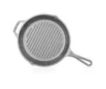 Brodees Pre Seasoned Cast Iron Skillet| Sandwich Maker | Induction Friendly |25.50 Cm