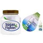 Sugar Fighter Stevia Powder 1Kg [Liquid Drops 10 ml Free] 100% Sugar Free I Diabetic Control