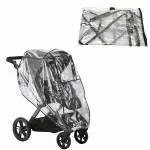Safe-o-kid Waterproof Rain Cover, Wind Shield Cover For Baby Pram/Strollers, Transparent Pack of 1