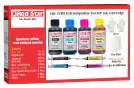 Redstar Photo Quality Ink Refill Suitable for HP 805, 803 ,678 ,680, 682 Black & Color Ink Cartridge with 240 ml Ink, Filling Tools & Instructions, Combo Pack