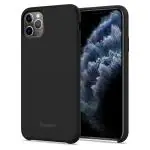 Spigen Black Silicone Fit Back Cover Case For Iphone 11 Pro Max