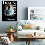 SURMUL Jeff Bezos Motivational Multicolor PVC Self Adhesive Sticker 18 inch