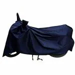RESHVI WORLD WATERPROOF BIKE/SCOOTY COVER Emflux One Waterproof Fabric BIKE/SCOOTY Body Cover ( DARK BLUE )