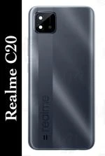 PURPLESAVVY Cool Grey Plastic Back Panel For Realme C20