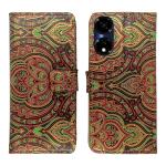 Dhar Flips Heena Green Flip Cover for ITEL P55 5G | Magnetic Case| Shock Absorbent| Flip Cover ITEL P55 5G