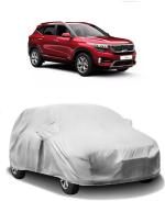 CARNEST Car Cover For Kia Seltos (With Mirror Pockets) (Silver)