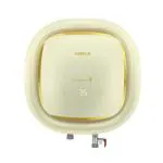 Havells Adonia-i 15 Litre Storage Water Heater | Color Changing LED, Digital Display, Smart Geyser, Works With Alexa & Google Home | (Free Flexi Pipes, Installation, & Shock Safe Plug) | (Ivory)