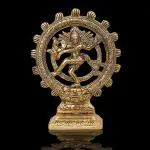 Siprija Metal Lord Shiva Dancing Natraj/Nataraja Statue Showpiece Sculpture for Home and Puja Decor