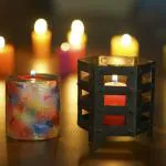 Artlivo Black Mesh Style Tea Light Candle Holder for Gift and Decor